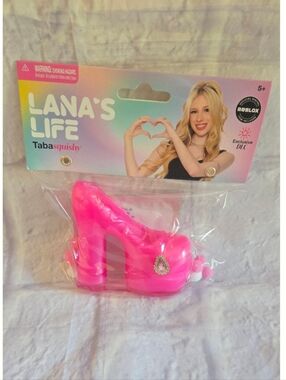 Lana's Life Pink High Heel Squishy Toy